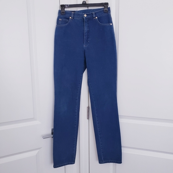 Escada High Wasted Denim Jeans Size 34 US 4